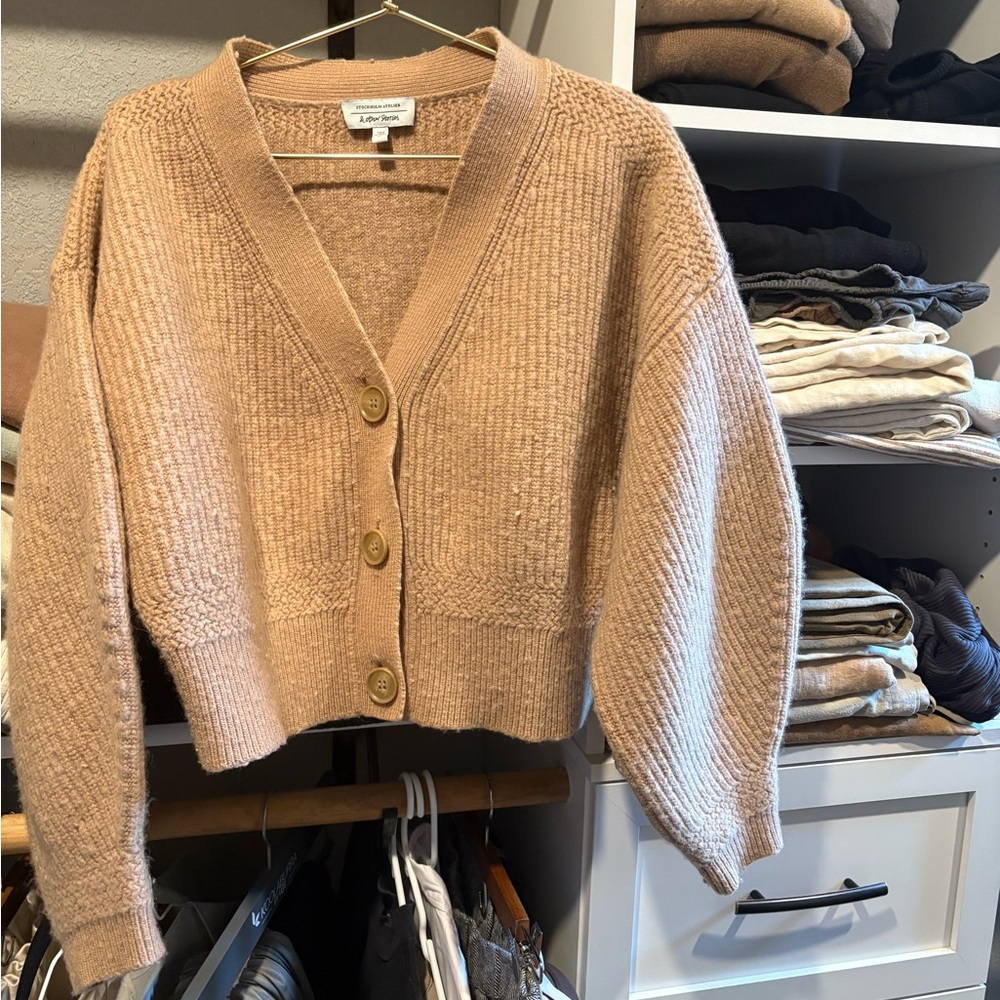 Other stories wool cardigan size M